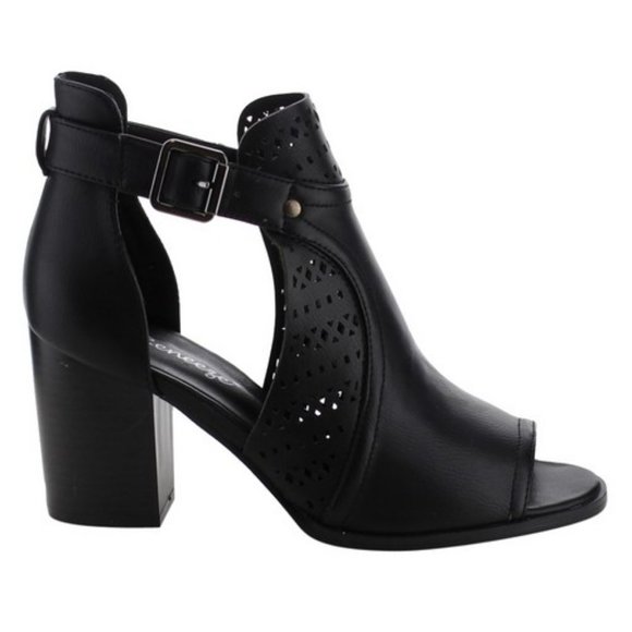 Reneeze Women's Peep Toe Adjustable Ankle Strap - Picture 1 of 5